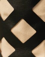 Жени вафлена черна Alohas the u venti waffle - черна кожена чанта NVPD1155 - Image 7