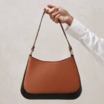 Жени тен Alohas the c bicolor - черна и кафява кожена чанта NVPD1122
