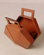 Жени тен Alohas the k - кафява кожена чанта NVPD1045 - Image 3