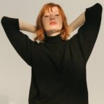 Жени черен Alohas пътник - черен трикотаж NVPD766