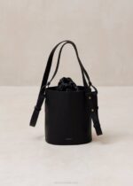 Жени scacchi черна слонова кост Alohas the u venti scacchi - черна и бяла кожена чанта NVPD1151 - Image 4