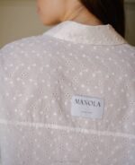 ЖениAlohas blanca - горнище на бяла пижама NVPD637 - Image 3