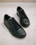 ЖениAlohas tokyo - черни кожени кецове NVPD547 - Image 2